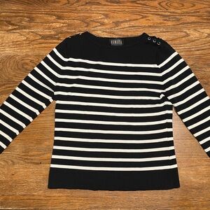 Finity Dark Knit Top